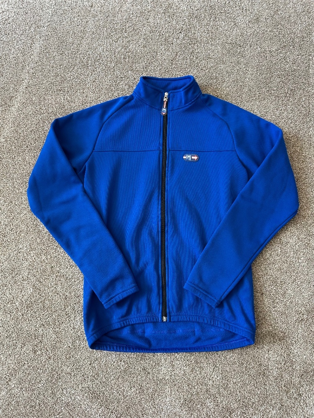 Santini SMS Thermal Cycling Blue Fleece Lined Jacket Size M